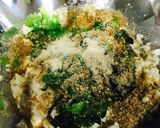 小松菜と豆腐の中華風胡麻和え作り方1写真
