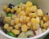 お豆のサラダサラダチキンIN作り方3写真