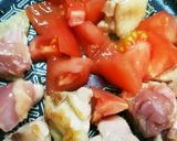 簡単!トマトDEさわやか風味の親子丼♪作り方4写真