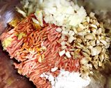 グリーンピース入り椎茸の肉詰め作り方5写真