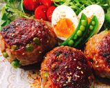 グリーンピース入り椎茸の肉詰め作り方13写真