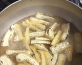 水菜と薄揚げの煮物作り方3写真