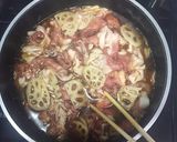豚肉とレンコンの味噌風味丼作り方4写真