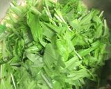 水菜と薄揚げの煮物作り方5写真