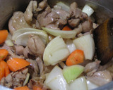とろとろキャベツとチキンの煮込み作り方3写真