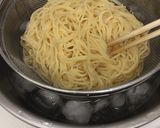 エビとアボカドの冷製パスタバジル風味作り方8写真