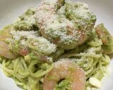 エビとアボカドの冷製パスタバジル風味作り方10写真