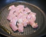 ヘルシー！豚ともやしの梅炒め作り方2写真