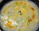 食べやすくアレンジ☆中華風七草粥作り方8写真