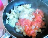 ☆余り物☆野菜だけのスパゲティー作り方2写真