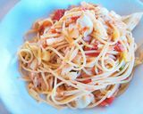 ☆余り物☆野菜だけのスパゲティー作り方3写真