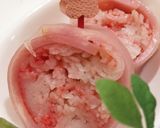 簡単お弁当おかず＊かにかまチーズサラダ巻作り方4写真