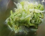 キャベツとチャーシューの中華風和物作り方3写真