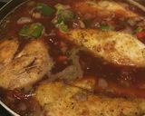 イタリアの家庭料理チキンカチャトーラ作り方9写真