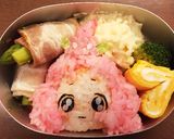 プリキュアの妖精 はーちゃんのキャラ弁作り方7写真
