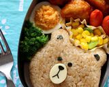 LINEスタンプキャラ弁ブラウンとコニー作り方5写真