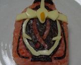 仮面ライダー ゴースト 英雄 キャラ弁作り方4写真