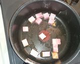 グリーンズ(小松菜のベーコン煮)作り方3写真