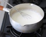 WECKで　コーヒー＆苺のしましまゼリー作り方1写真