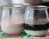 WECKで　コーヒー＆苺のしましまゼリー作り方6写真