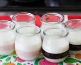 WECKで　コーヒー＆苺のしましまゼリー作り方7写真