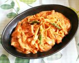 レンジで超簡単♡トマトのスープスパ♪作り方4写真