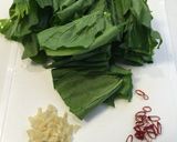 【簡単激ウマ】ほうれん草の中華炒め作り方1写真