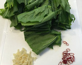 【簡単激ウマ】ほうれん草の中華炒め作り方1写真