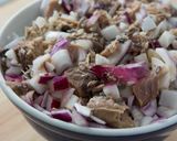 一番おいしい湘南レッドさば缶丼!作り方3写真