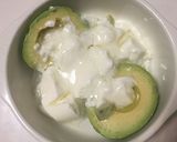 アボカドヨーグルト作り方1写真