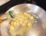 帆立とエリンギのパスタ(パン粉のソース)作り方10写真