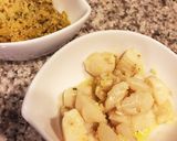 帆立とエリンギのパスタ(パン粉のソース)作り方11写真