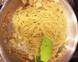 帆立とエリンギのパスタ(パン粉のソース)作り方17写真