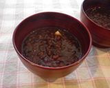 手作りあずきあんで和風ぜんざい＊時短作り方2写真