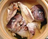 土鍋で炊く旨味しっかりなシンプル鯛めし作り方3写真