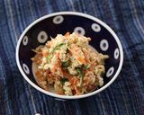 人参とピーマンの塩じゃこ炒め作り方4写真