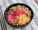 レンジであっという間に！鶏そぼろDON！作り方6写真