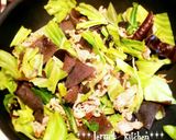 *常備菜*木耳とキャベツのWソース炒め作り方4写真