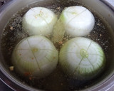 煮込むだけ✿丸ごと新玉葱2種類のスープ✿作り方3写真