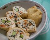 余ったひじき煮で☆豆腐巾着作り方13写真