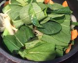 簡単！緑黄色野菜と鶏肉のカレー風味炒め☆作り方3写真
