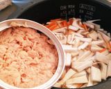 簡単エリンギ人参シーチキンの炊き込みご飯作り方3写真