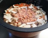 簡単エリンギ人参シーチキンの炊き込みご飯作り方4写真