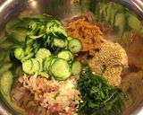田舎の冷汁うどん作り方3写真