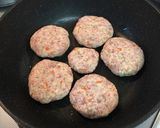 おからで☆大盛りハンバーグ☆作り方6写真