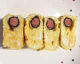 お弁当にも☆めんたいこのお花卵焼き作り方7写真
