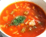 野菜ジュースで簡単　ミネストローネ作り方6写真