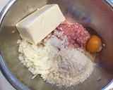 豚ひき肉と豆腐のトマト煮込み風ハンバーグ作り方3写真