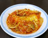 タラと野菜のトマト煮作り方8写真