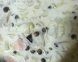 ♡白菜&鮭&しめじのクリーム煮作り方6写真